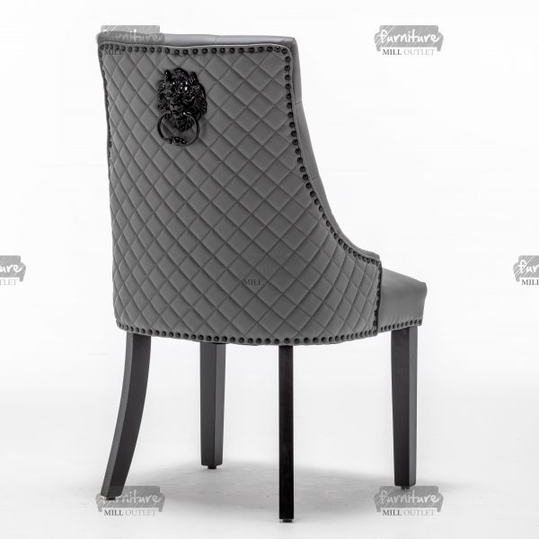 Oxford PU Leather Grey Chair