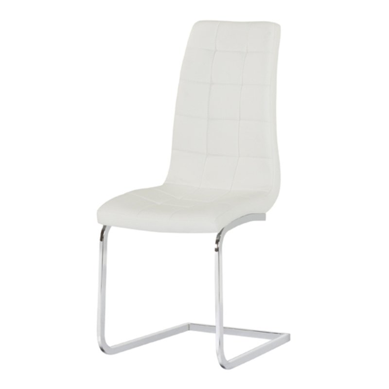 Enzo Grey Dining Chair white