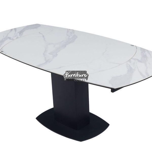 swivel-motion-white-ritz-extending-marble-dining-table