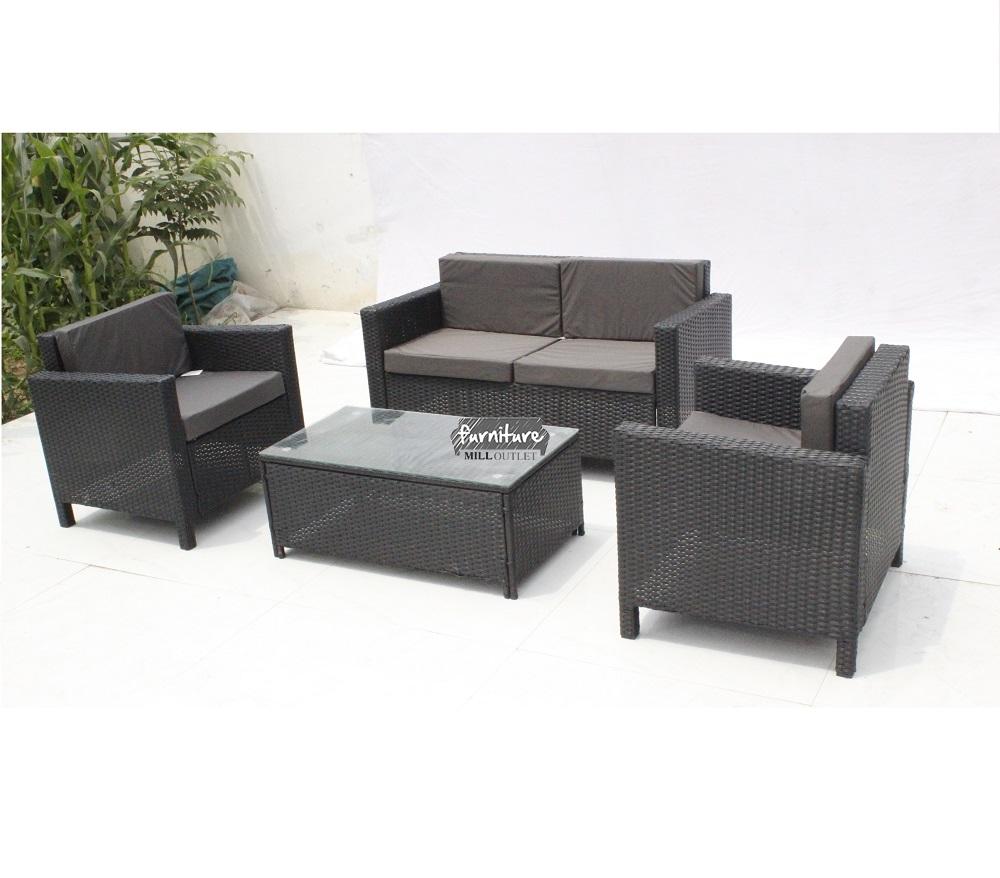 4 Seater Rattan Lounge Set
