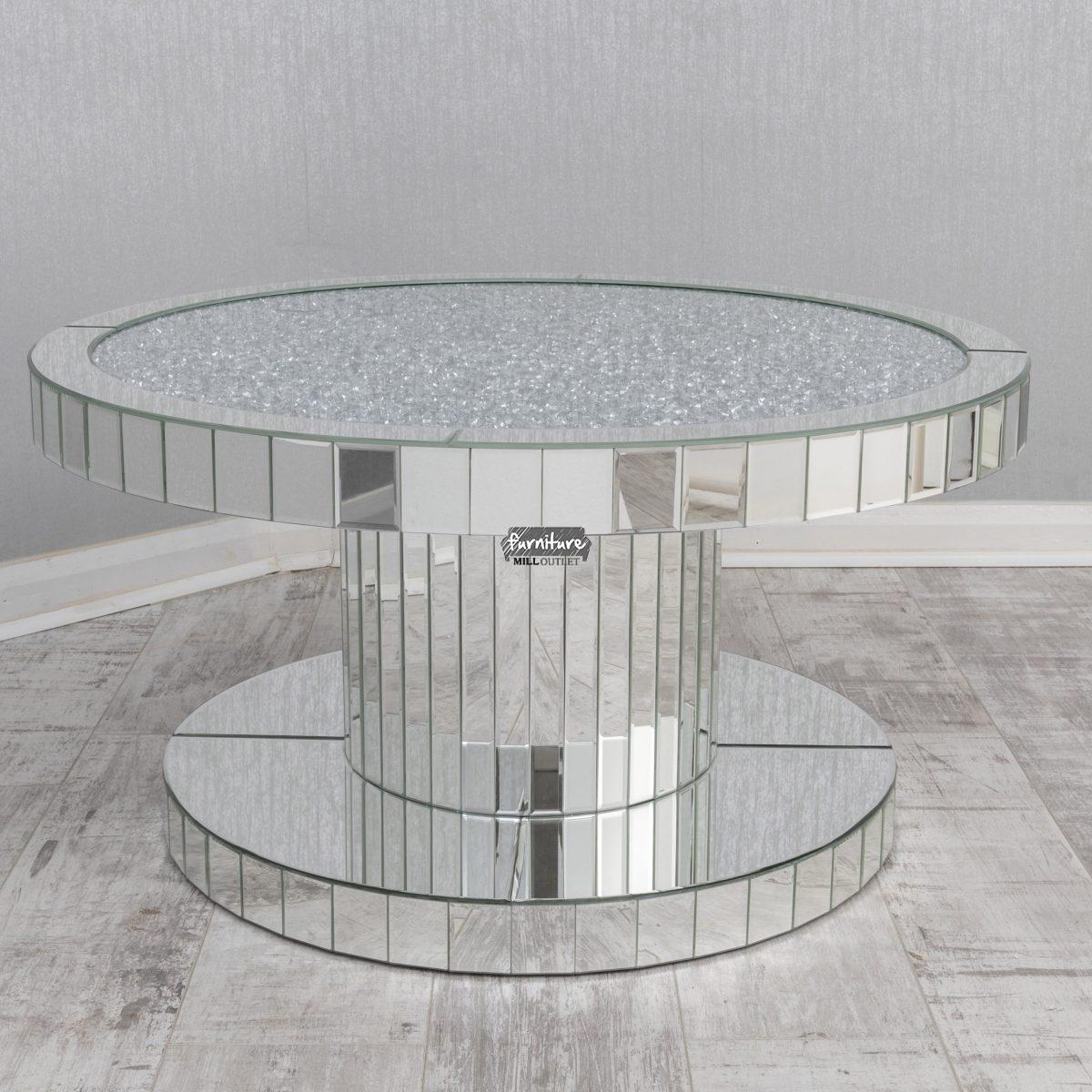 Crushed Glass Coffee Table
