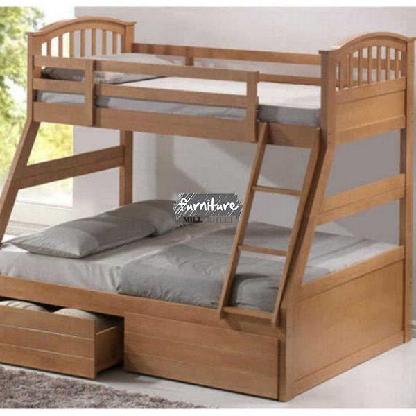 artisan-oak-three-sleeper-bunk-bed-with-drawers