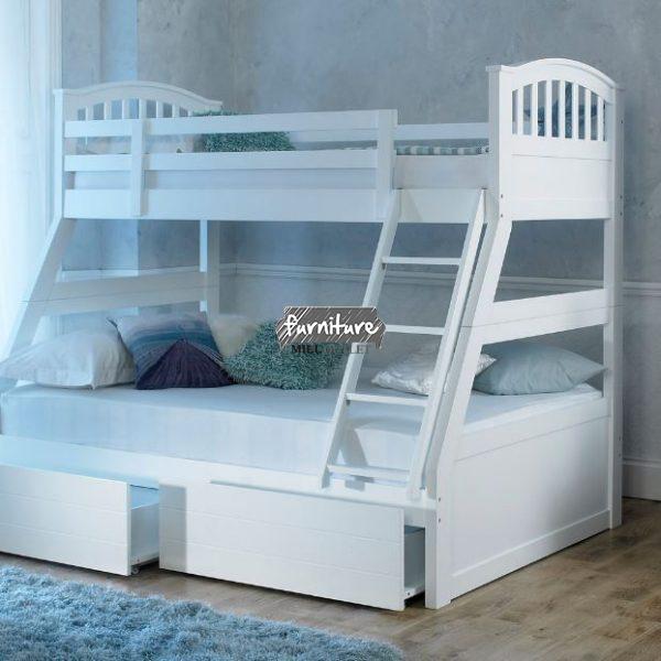 artisan-white-three-sleeper-bunk-bed